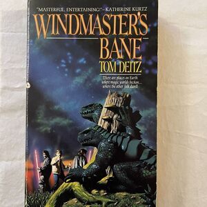 Windmaster's‎ Bane by Tom Deitz  Fantasy Fiction Small Paperback Book Novel